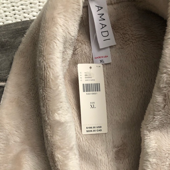 Anthro Camilla Sueded Sherpa Jacket - Picture 7 of 7